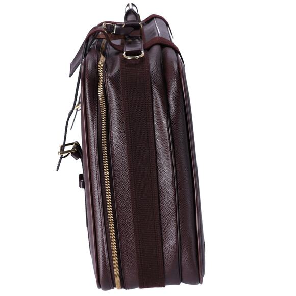 Louis Vuitton Satellite Taiga Boston Travel Bag M30096 Acajou Calf - Picture 3 of 9